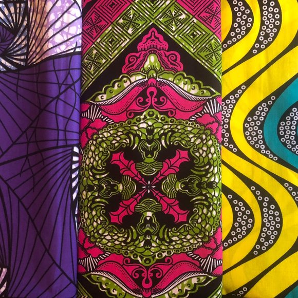 6 pcs Bundled Fabric| African Print Patterns - Picture 4 of 4